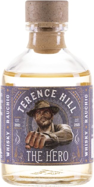 Terence Hill The Hero rauchig St. Kilian Single Malt Whisky 46% 5cl Fl.