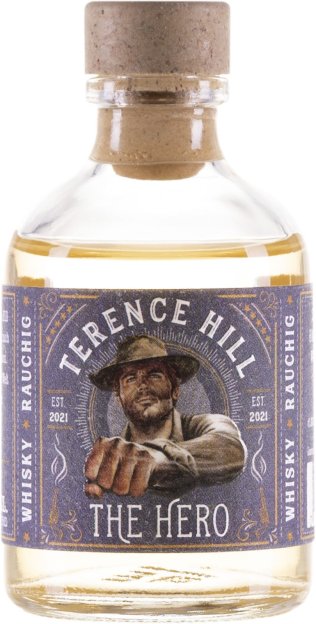 Terence Hill The Hero rauchig St. Kilian Single Malt Whisky 46% 5cl Fl.
