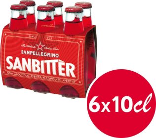 Sanbitter Rosso 10cl Kt4x8