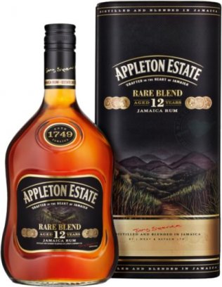 Appleton Estate Rum Rare Blend Etui 12J; J. Wray and Nephew Ltd. 70cl Fl.