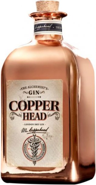 Copperhead the Alchemist's Gin 40% 50cl Fl.