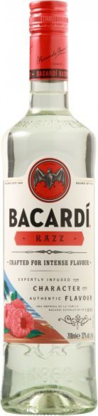 Bacardi Razz Raspberry 32% 70cl Fl.