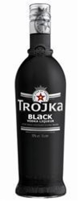 Trojka Vodka Black 40% 70cl Fl.