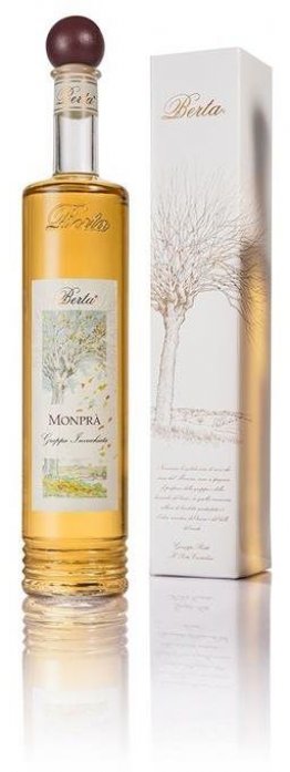 Berta Monpra Grappa Invecchiata die Barbera 40% 70cl