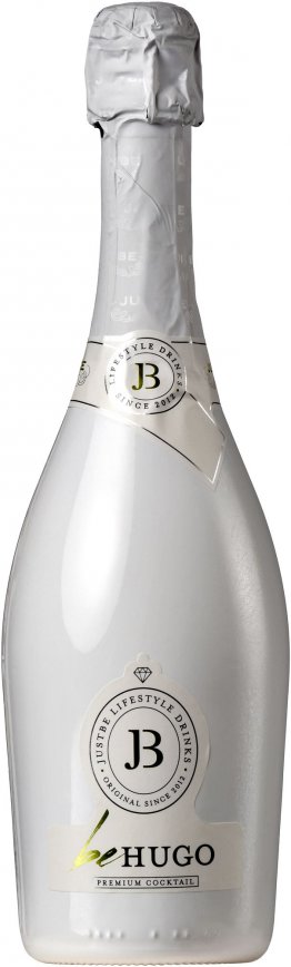 Be Hugo aromatisierter weinhaltiger Cocktail mit Holunderblüte und Minze EW 75cl Kt 6