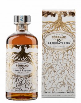 Cognac 10 Générations Grande Champagne Pierre Ferrand 46% 50cl Fl.