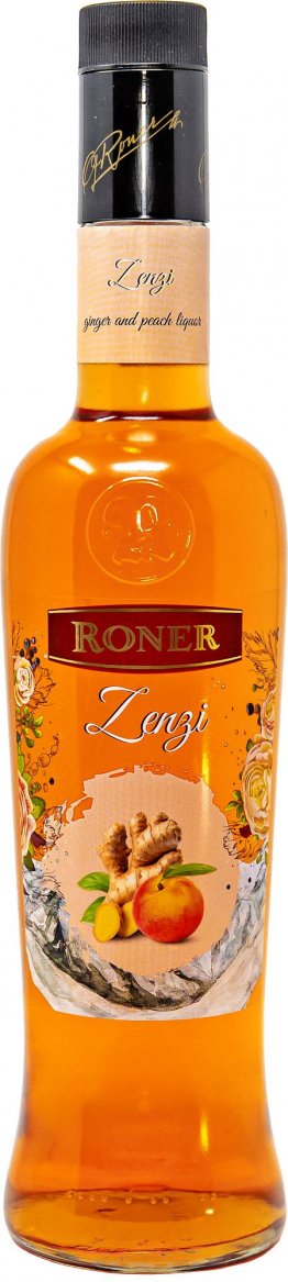 Zenzi Ingwer-Pfirsichlikör 21% Roner Brennerei Südtirol 70cl Fl.