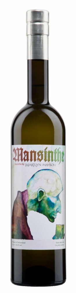 Mansinthe by Marilyn Manson 66.6% Absinth 70cl Fl.