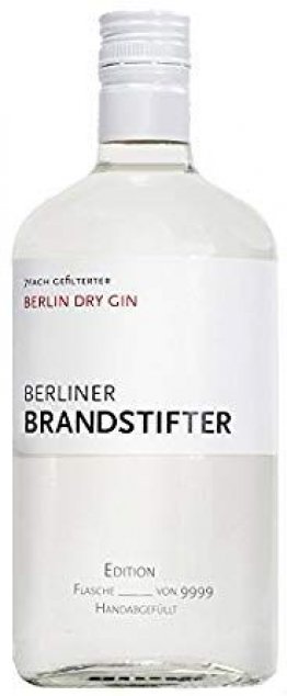 Berliner Brandstifter Dry Gin 43.3% 70cl Fl.