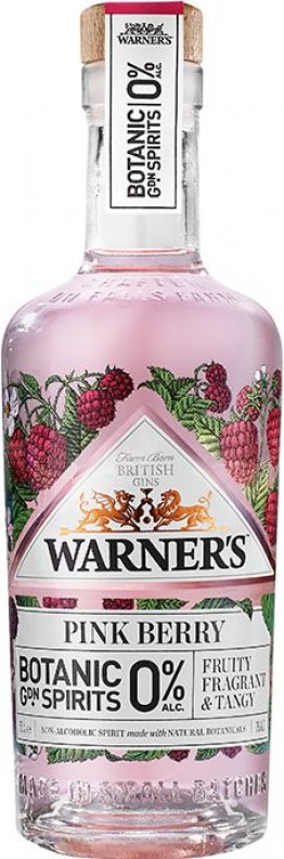 Warner's Pink Berry Gin 0 % alkoholfrei 50cl Fl.