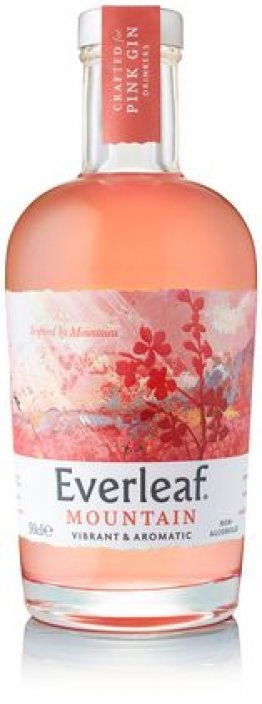 Everleaf Mountain alkoholfreier Gin florale Aromen, dezent bitter 50cl