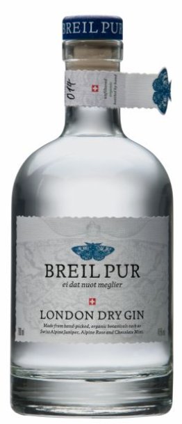Breil Pur London Dry Gin Bio 45% 70cl