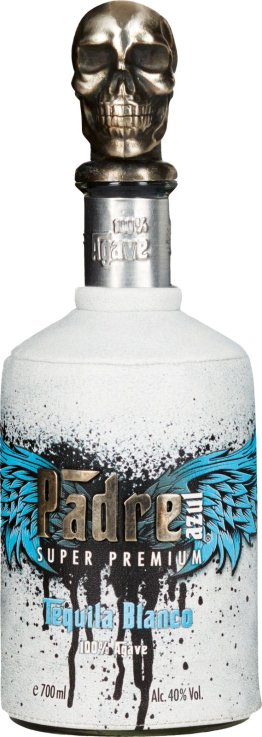 Padre Azul Tequila Blanco reine Agave 40% 70cl Fl.
