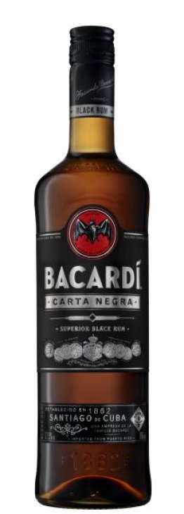 Bacardi Carta Negra 40% Rum 70cl Fl.
