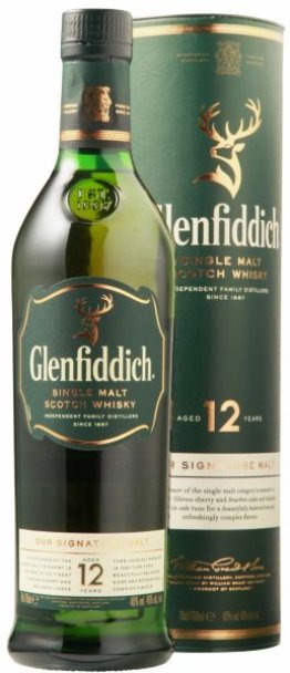 Glenfiddich 12y Single Malt 40% 70cl