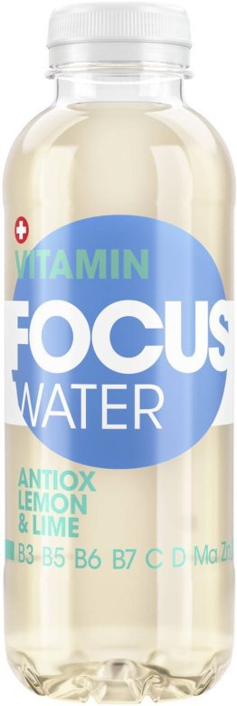 Focuswater ANTIOX Zitrone & Limette 50cl SP 4x6