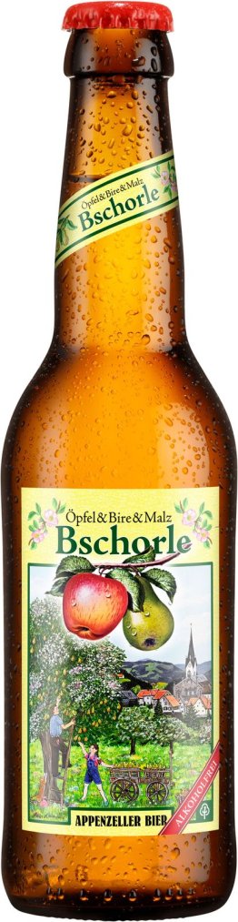 Appenzeller-Bier Bschorle alkoholfrei 6-Pack. EW 33cl