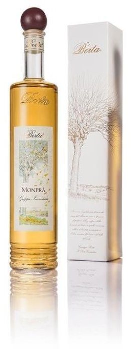 Berta Monpra Grappa Invecchiata die Barbera 40% 70cl Fl.
