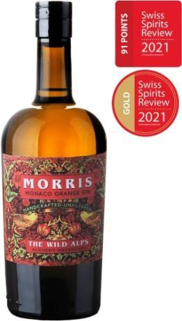 Morris Monaco Orange Dry Gin the Wild Alps 47% 50cl Fl.