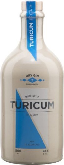 Turicum Swiss Dry Gin 41.5% 50cl Fl.