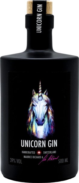 Unicorn Gin handcrafted Swiss Premium Gin 50cl Fl.