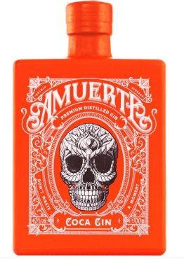 AMUERTE Coca Leaf Gin Orange Edition 43 % fruchtig tropisch 70cl Fl.