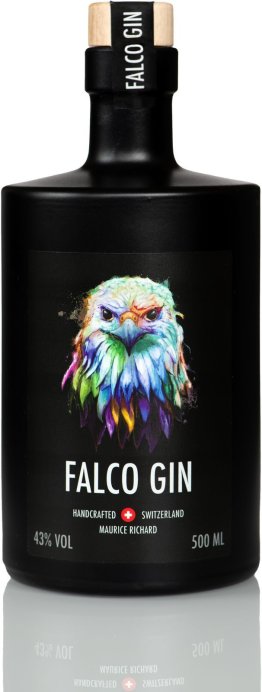 Falco Gin handcrafted Swiss Premium Gin 43% 50cl Fl.