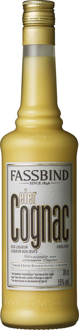 Fassbind Eiercognac 15% 70cl Fl.