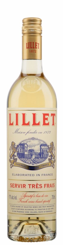 Lillet Blanc Apéritif à base de vin 17% 75cl Kt 6