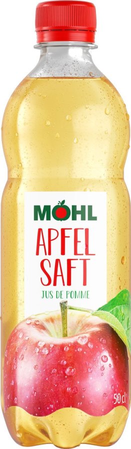 Möhl Apfelsaft hell PET EW 50cl SP 4x6