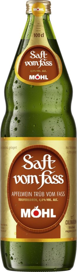 Möhl Saft vom Fass trüb MW 100cl Har 12