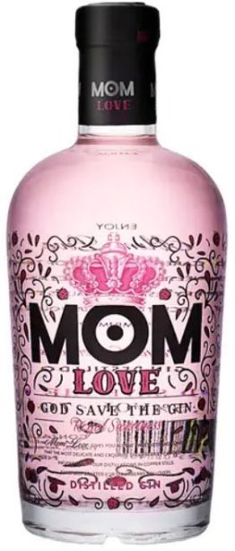 MOM Love Gin 37.5% Erdbeeraroma 70cl Fl.