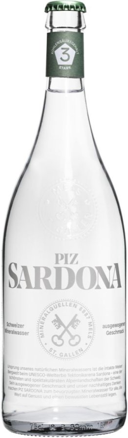 Piz Sardona 3 Kohlensäure stark 75cl Har 12