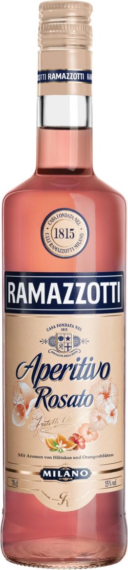 Ramazotti Aperitivo Rosato 15% 70cl Fl.