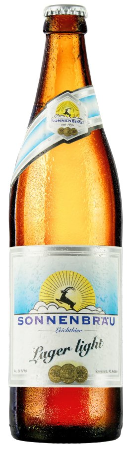 Sonnenbräu Lager light 2.8% 58cl Har 15