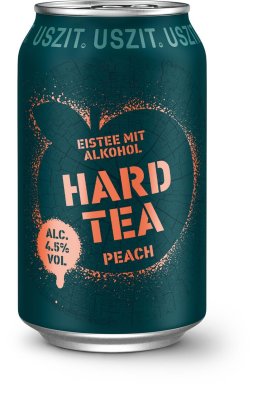 USZIT Hard Tea Peach 4.5% 33cl Kt6x4