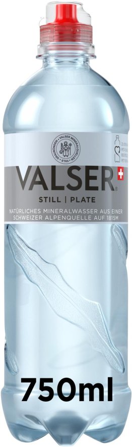 Valser Still PET Sportscap 75cl SP 6