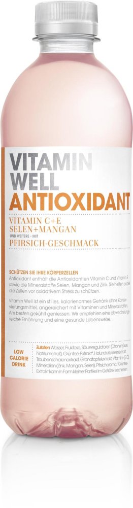 Vitamin Well ANTIOXIDANT PET EW 50cl SP 12