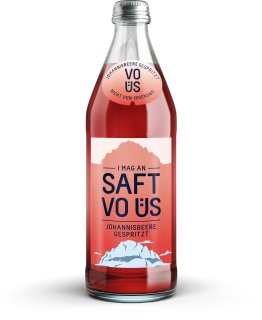 VO ÜS Johannesbeernektar gespritzt 50cl Har 20