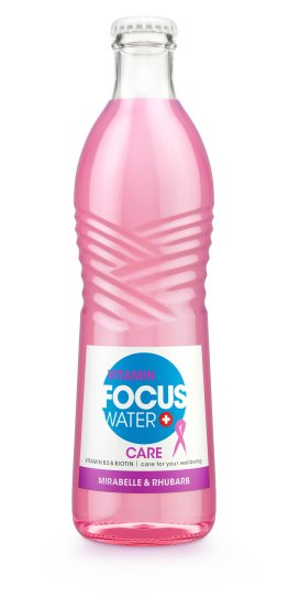 Focuswater CARE Mirabelle & Rhabarber MW 33cl Har 24