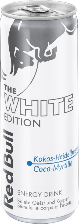 Red Bull White Edition Kokos-Heidelbeer 25cl Kt à 24