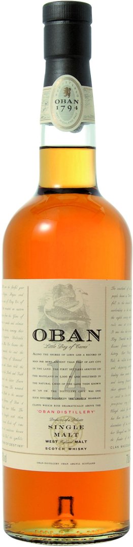 Oban 14y Single Malt Whisky 70cl Fl.