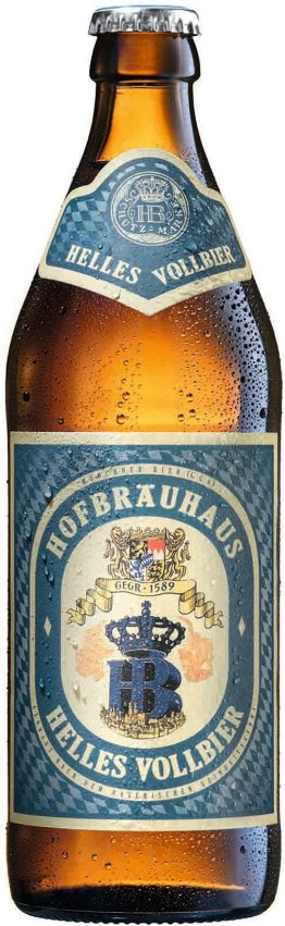 Hofbräu München helles Vollbier 50cl Har 20