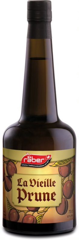 La Vieille Prune 40% vol. Räber 70cl Fl.