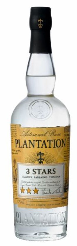 Rum "3 Stars" White Plantation 41.2% 70cl
