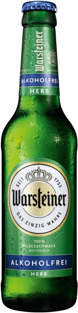 Warsteiner herb alkoholfrei 33cl Har 24