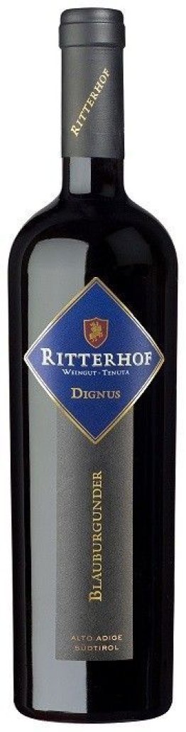 DIGNUS Südtiroler Blauburgunder DOC 2016 - Weingut Ritterhof Kaltern 75cl Fl.