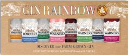 Warner's Gin Rainbow Miniature Set 8x5cl. Set