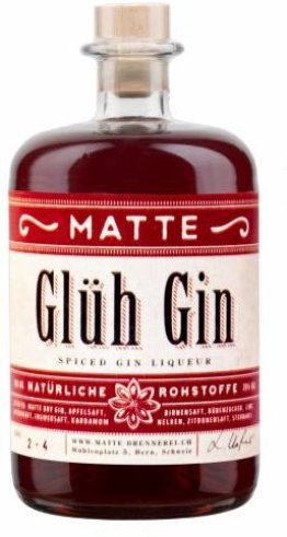 Matte Glüh Gin 20% 50cl Fl.