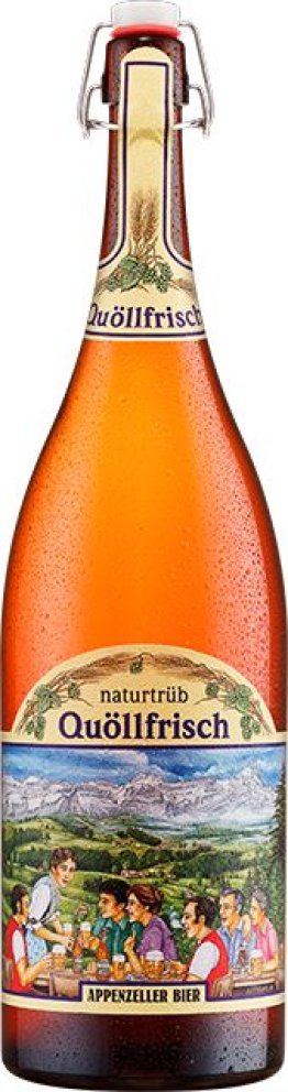 Appenzeller Quöllfrisch naturtrüb 3lt. 300cl Fl.